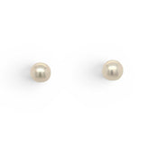 18k Yellow Gold Mikimoto Akoya Cultured Pearl Studs