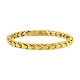 Bulova Stainless Steel Classic Jewelry Mens Bracelet