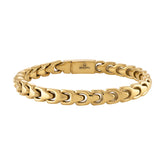 Bulova Stainless Steel Classic Jewelry Mens Bracelet