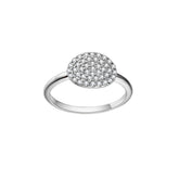 14k White Gold Diamond Love Bright Ring