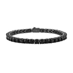 Bulova Mens Bracelet Color: Black Width: 5MM