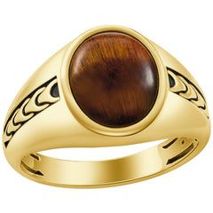 GOS Tiger's Eye Ring SZ 11