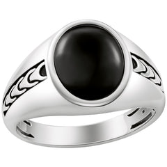 Blk Onyx ring sz 10