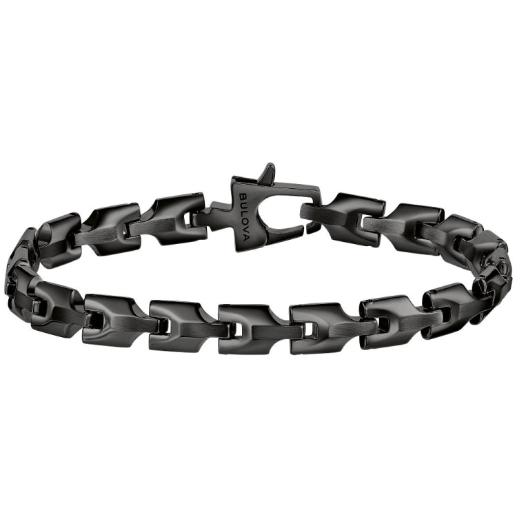 BUL BLK STEEL LINK BRAC 8IN