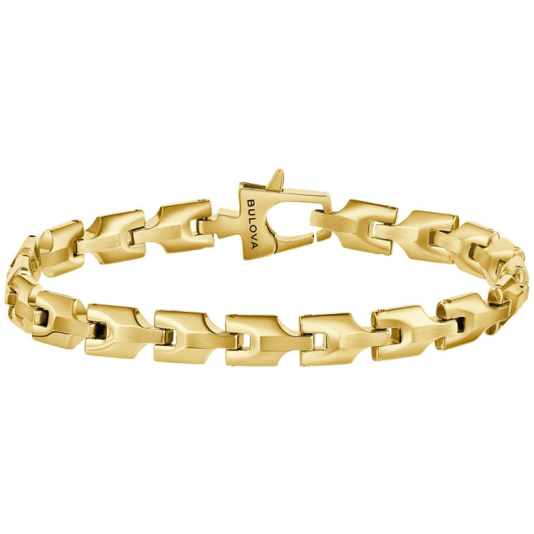 BUL YLW STEEL LINK BRAC 8IN