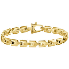 BUL YLW STEEL LINK BRAC 8IN