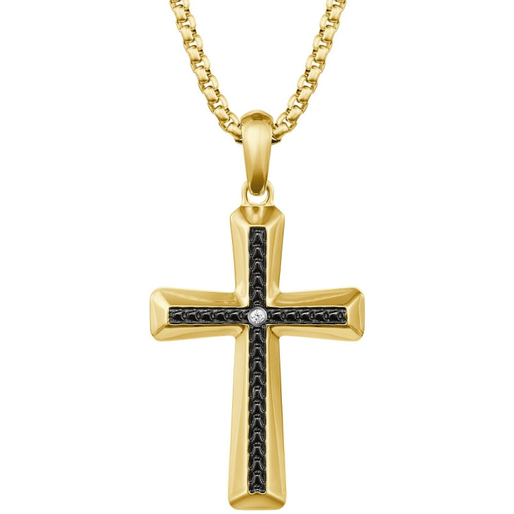 BUL YLW-BLK STEEL DIA ACC CROSS PDT