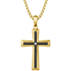 BUL YLW-BLK STEEL DIA ACC CROSS PDT