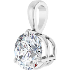 Platinum 1 CT Lab-Grown Diamond Pendant