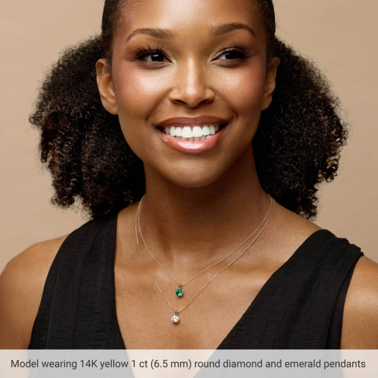Platinum 1/4 CTW Lab-Grown Diamond 18" Necklace