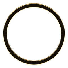 14K Yellow Gold 1 mm Flat Band Size 4