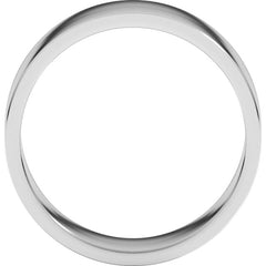 Sterling Silver 7 mm Flat Band Size 14