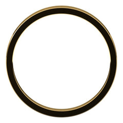 14K Yellow Gold 2.5 mm Flat Band Size 5