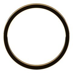 14K Yellow Gold 2 mm Flat Band Size 4