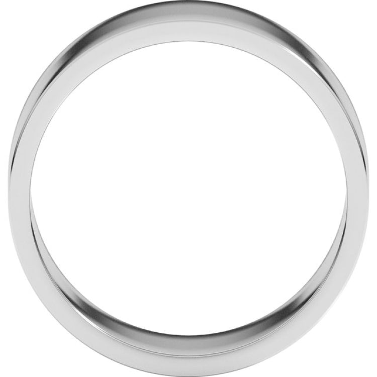 Continuum Sterling Silver 8 mm Flat Band Size 9.5