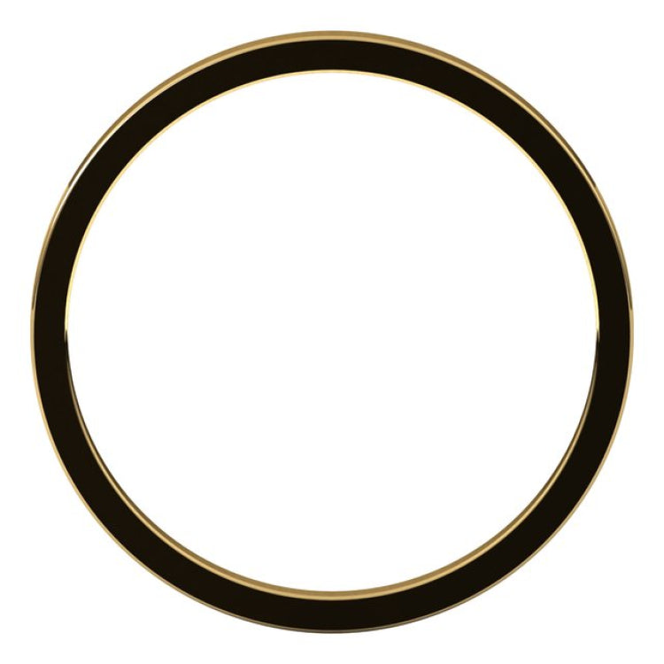 10K Yellow Gold 1.5 mm Flat Band Size 7