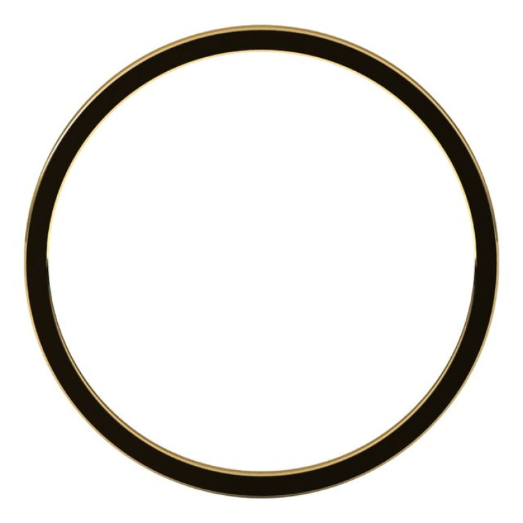 14K Yellow Gold 1 mm Ultra-Lightweight Flat Band Size 5