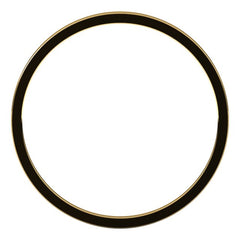 14K Yellow Gold 1 mm Ultra-Lightweight Flat Band Size 7