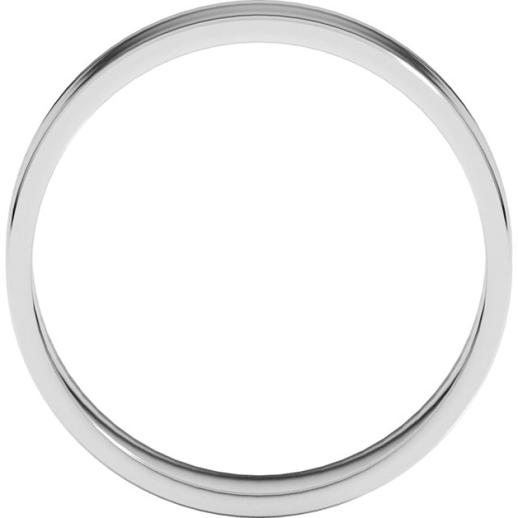 Platinum 5 mm Ultra-Lightweight Flat Band Size 7