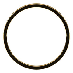 14K Yellow Gold 1.5 mm Ultra-Lightweight Flat Band Size 6