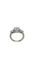 14k White Gold Lab Grown Diamond Ring