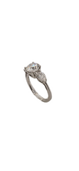 14k White Gold Lab Grown Diamond Ring