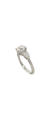 14k White Gold Lab Grown Diamond Ring