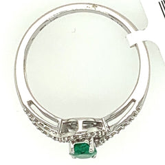 14kw colored stone ring
