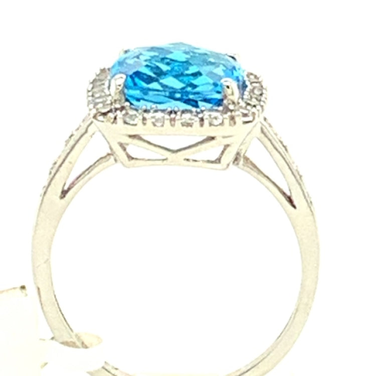 14kw colored stone ring
