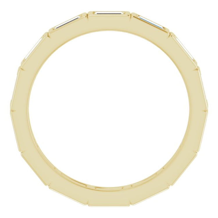 14K Yellow 1/2 CTW Diamond Eternity Band