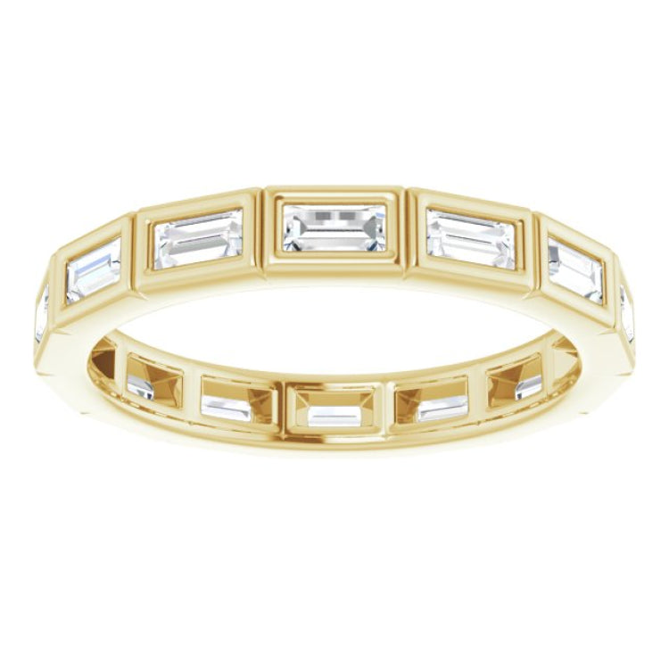 14K Yellow 1/2 CTW Diamond Eternity Band