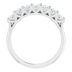 Platinum 1 3/4 CTW Natural Diamond Anniversary Band