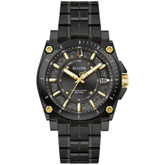 Bulova Stainless Steel Luxury Mens Watch