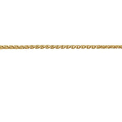 14K Yellow Gold-Filled 1.8 mm Wheat Chain by the Inch