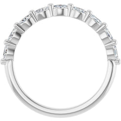 Platinum 1/4 CTW Lab-Grown Diamond Anniversary Band