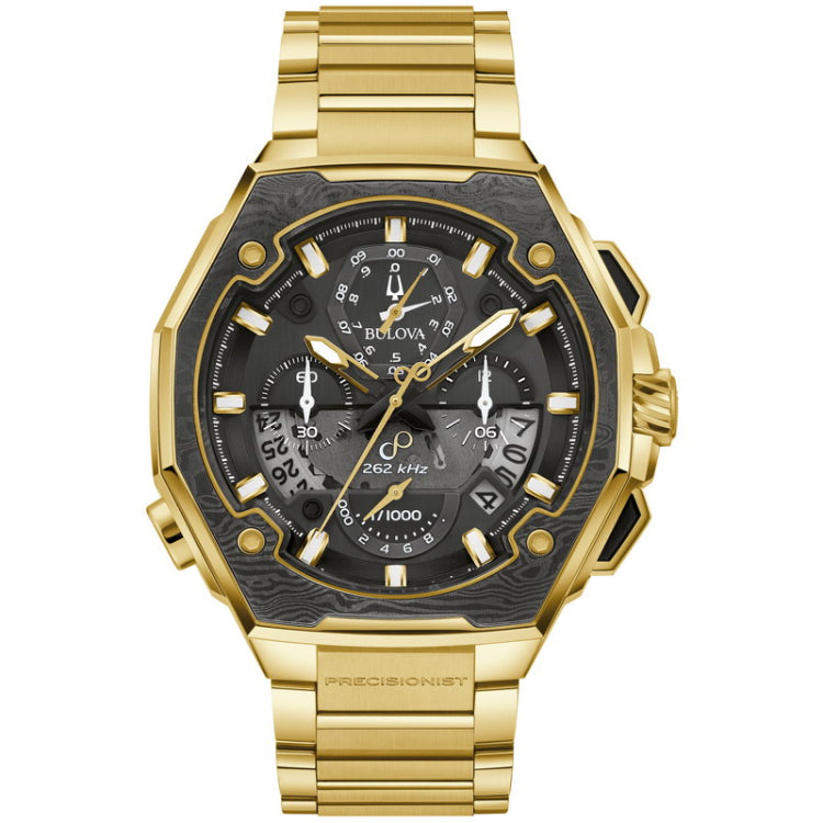 Bulova Stainless Steel Luxury Mens Watch