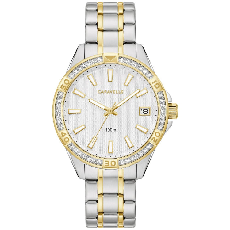 Caravelle Stainless Steel Sport Ladies Watch