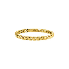 Bulova Stainless Steel Classic Jewelry Mens Bracelet