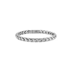 Bulova Stainless Steel Classic Jewelry Mens Bracelet
