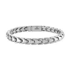 Bulova Stainless Steel Classic Jewelry Mens Bracelet