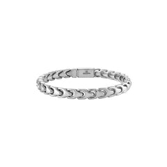 Bulova Stainless Steel Classic Jewelry Mens Bracelet