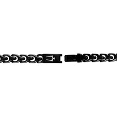 Bulova Stainless Steel Classic Jewelry Mens Bracelet