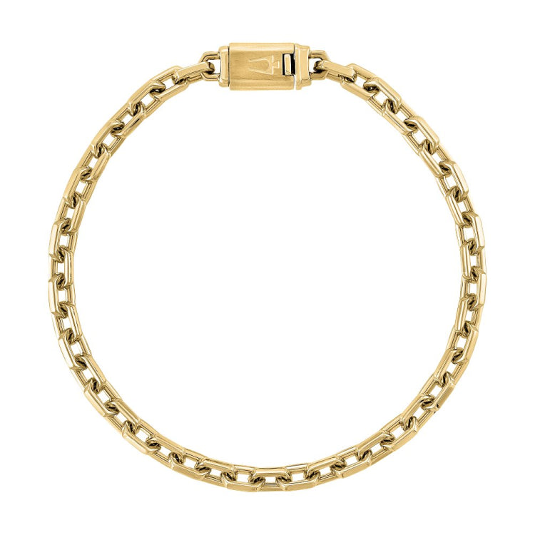 Bulova Stainless Steel Luxury Jewelry Mens Bracelet