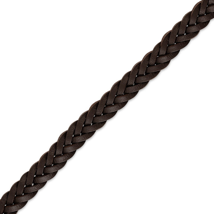 Bulova Leather Classic Jewelry Mens Bracelet