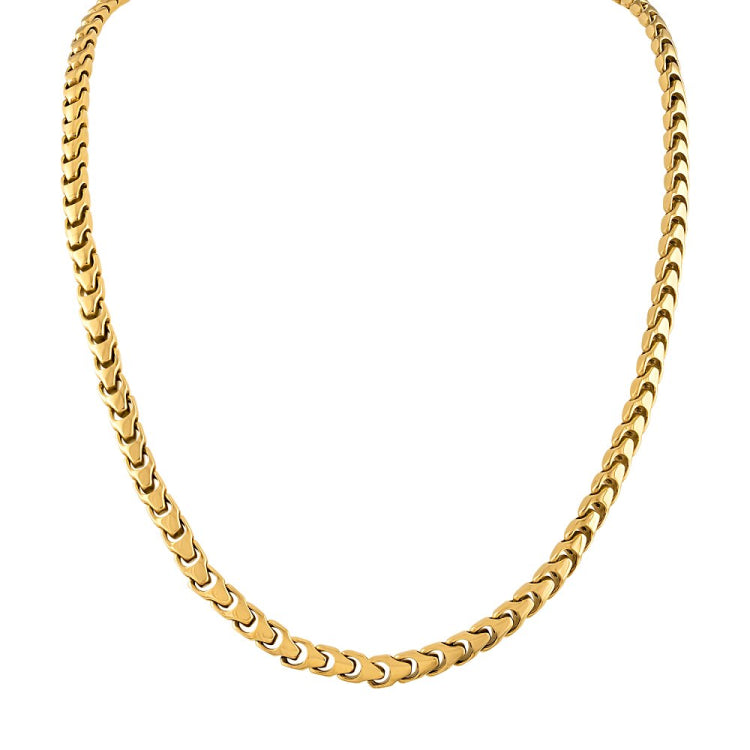 Bulova Stainless Steel Classic Jewelry Mens Necklace