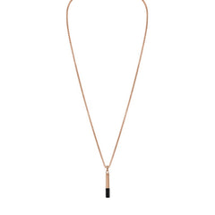 Bulova Stainless Steel Luxury Jewelry Mens Necklace