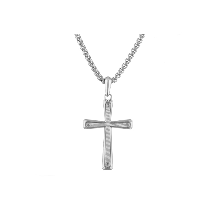 Bulova Sterling Silver 925 Luxury Jewelry Mens Pendant