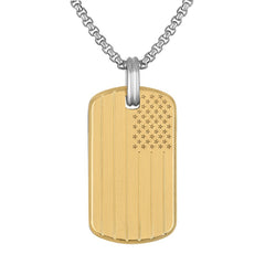 Bulova Stainless Steel Luxury Jewelry Mens Pendant