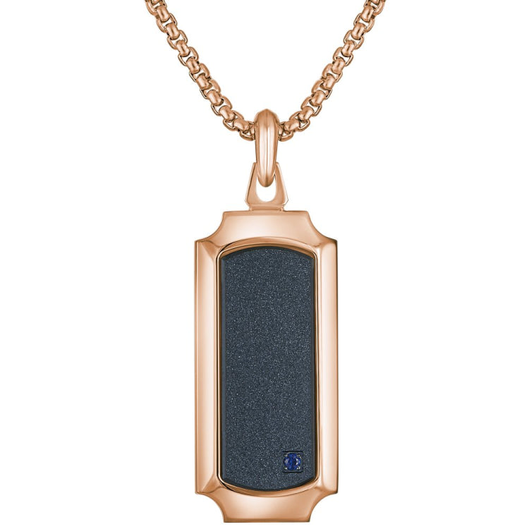 Bulova Stainless Steel Luxury Jewelry Mens Pendant
