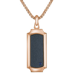 Bulova Stainless Steel Luxury Jewelry Mens Pendant